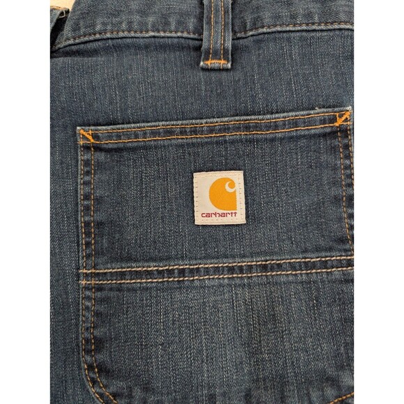 Carhartt Rugged Flex Utility Jeans Mens Size 33×32 Blue Relaxed Fit 102808 - Picture 5 of 8